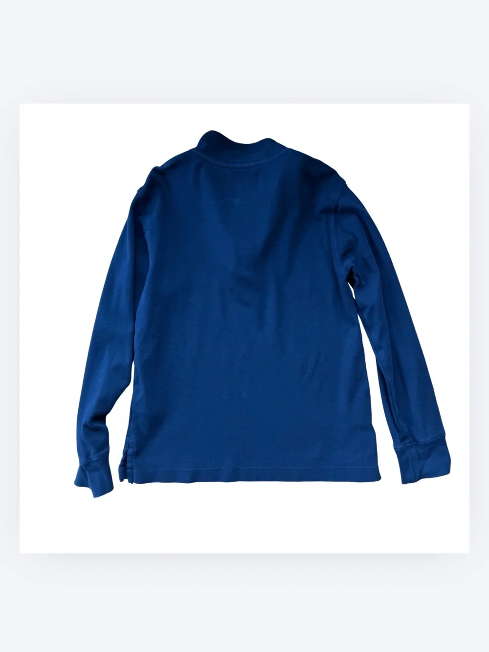 Polo Ralph Lauren Boys 8 Navy Cotton Quarter Zip Pullover
